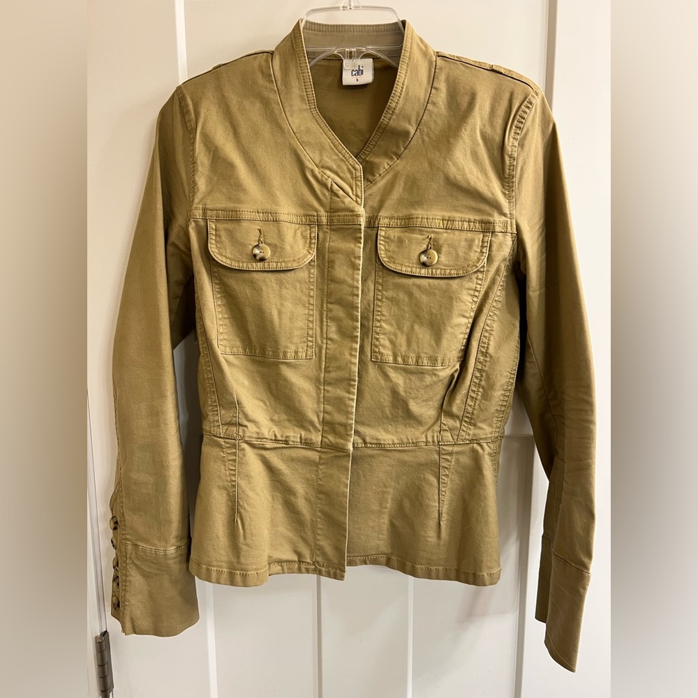 Cabi‎ Khaki Military Style Jacket